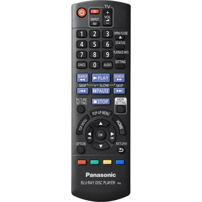 Panasonic DP-UB824AGK Reproductor de Blu-ray 4K Ultra HD Negro Panasonic DP-UB824AGK Reproductor de Blu-ray 4K Ultra HD Negro
