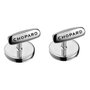 Chopard Gemelos Classic 95014-0086 con inserción plateada y color gris