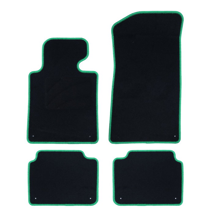 OCC Design Alfombrilla a Medida Volkswagen Bora 1998-2005 5 Piezas con Ribete Verde, Referencia OCCVW0009GR OCC Design Alfombrilla a Medida Volkswagen Bora 1998-2005 5 Piezas con Ribete Verde, Referencia OCCVW0009GR