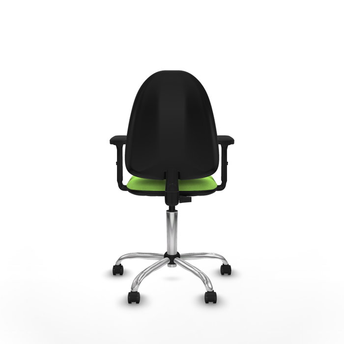 PIQUERAS Y CRESPO Silla de oficina Aýna color Pistacho con Brazos 2D