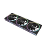 Zalman ZM-DF120R A3 Ventilador 12.4 cm 800-2300 RPM 34.5 dB Rodamiento de Bolas 3 Ventiladores 4 Pines Negro