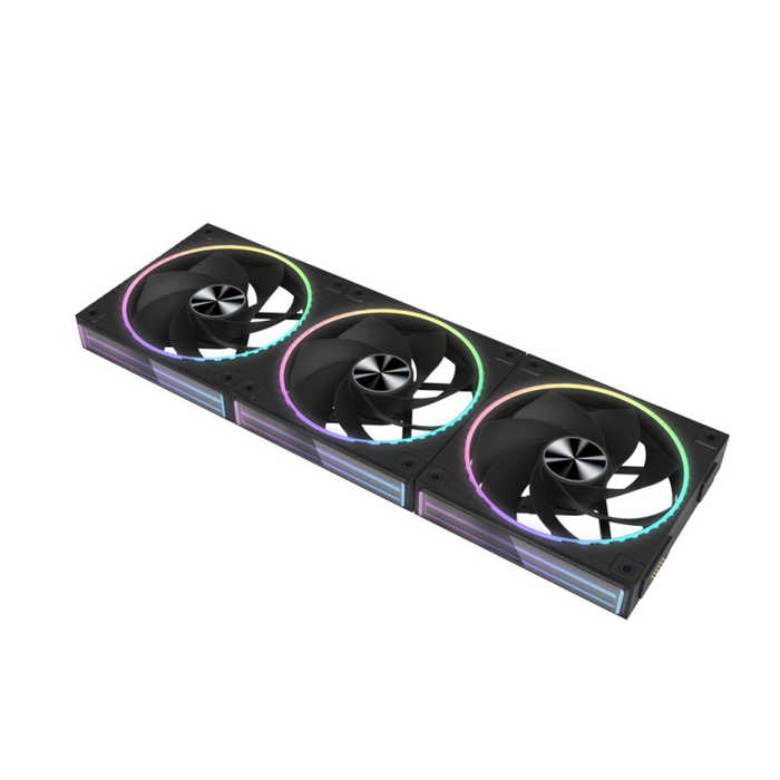 Zalman ZM-DF120R A3 Ventilador 12.4 cm 800-2300 RPM 34.5 dB Rodamiento de Bolas 3 Ventiladores 4 Pines Negro