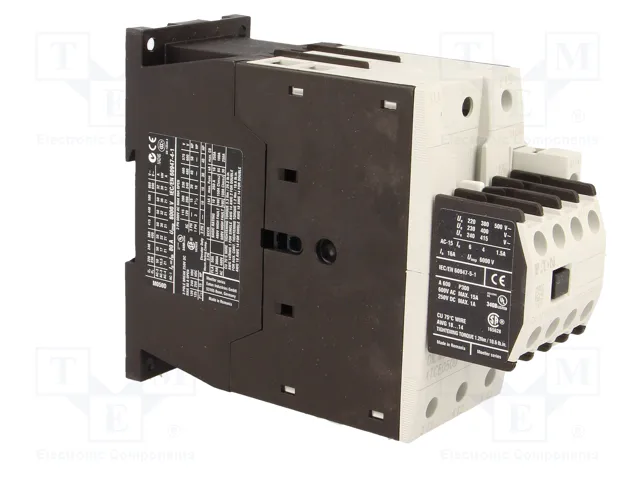 EATON ELECTRIC Contactor DILM50 3-polar 24V DC