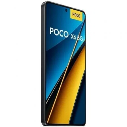 POCO MZB0FS7EU Smartphone X6 8GB RAM 256GB 6.67" Flow AMOLED CrystalRes 1.5K 120Hz 5G Cámara 64MP OIS 5100mAh Negro