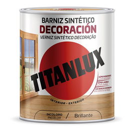 Titan Barniz Sintético Decoración Brillante Incoloro 4 l