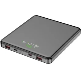 Leotec Powerbank 20000 mAh LEPOW100W20G 100W Gris con cable USB-C