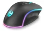 Krom Ratón Gaming Keos Óptico 6400 DPI, RGB Rainbow, 7 Botones Programables, Cable USB, Ergonomía Diestro, Color Negro, Ref. nxkromkeos