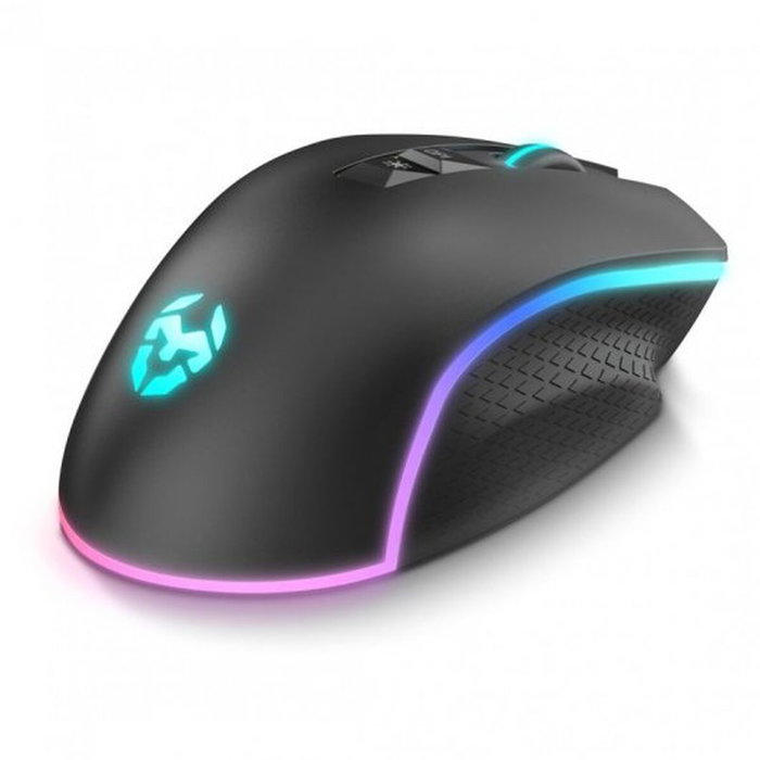 Krom Keos Ratón Gaming RGB 6400 DPI Negro
