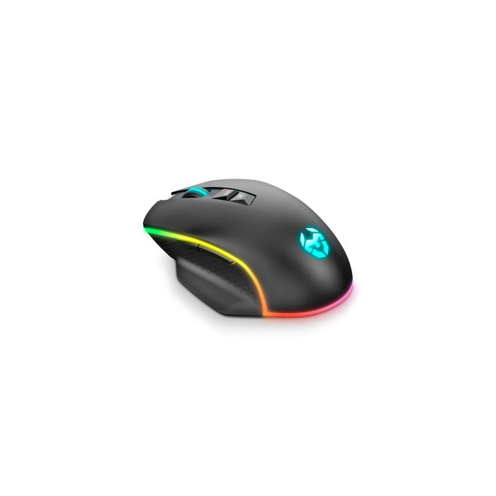 Krom Keos Ratón Gaming RGB 6400 DPI Negro