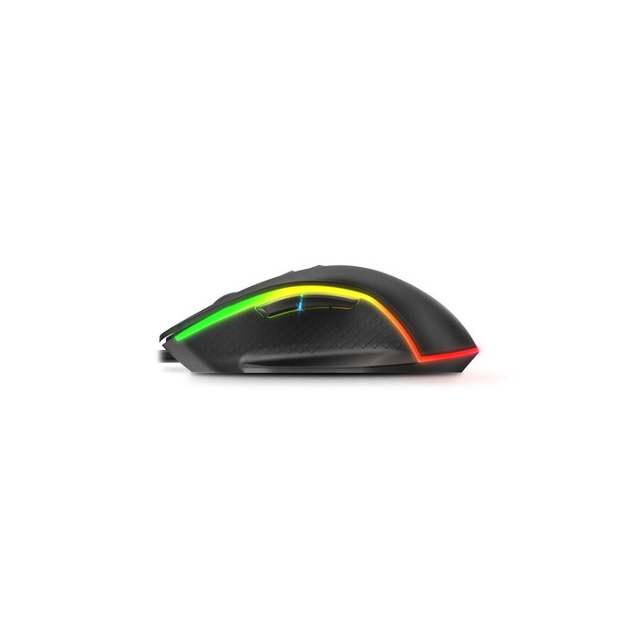 Krom Keos Ratón Gaming RGB 6400 DPI Negro