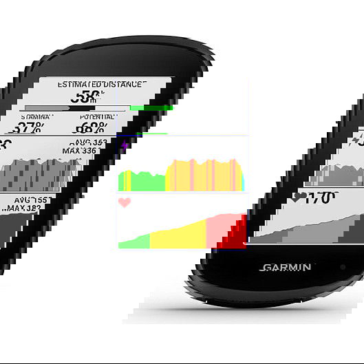 Garmin EDGE 540 Ciclocomputador Inalámbrico con GPS, 32h de Autonomía, 16 GB Memoria Interna, Pantalla a Color 2.6", Negro