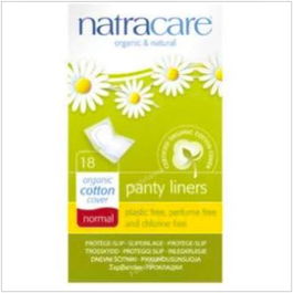 NATRACARE Salvaslip Normal Plegado 18Uds. Ecológicos y Biodegradables para Piel Sensible
