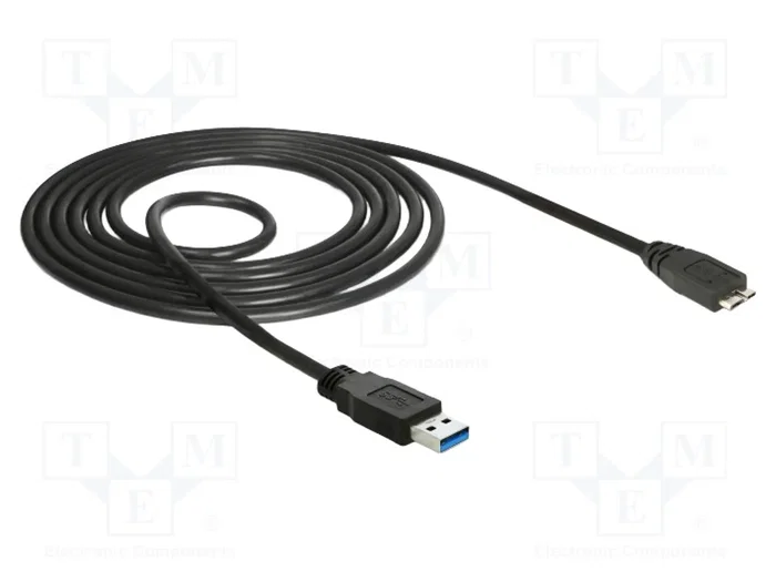 DeLOCK Cable USB 3.2 Gen 1 Tipo A a Micro-B 1,5 m Negro DeLOCK Cable USB 3.2 Gen 1 Tipo A a Micro-B 1,5 m Negro