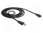 DeLOCK Cable USB 3.2 Gen 1 Tipo A a Micro-B 1,5 m Negro