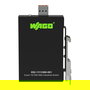 WAGO 852-1111/000-001 Interruptor Industrial ECO, 5 Puertos Gigabit Ethernet (10/100/1000), Montaje en Carril DIN, IP30, Alimentación DC 12-48V