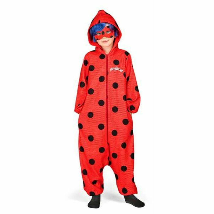 My Other Me Disfraz Ladybug Pyjamas 10-12 Años (Mono Con Capucha, Peluca Y Antifaz) My Other Me Disfraz Ladybug Pyjamas 10-12 Años (Mono Con Capucha, Peluca Y Antifaz)