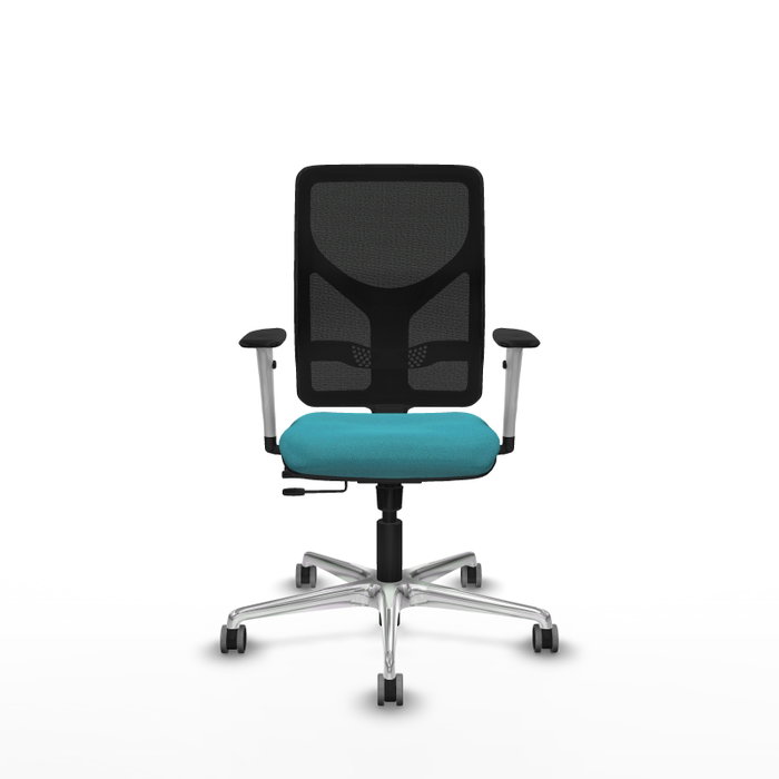 PIQUERAS Y CRESPO Silla de oficina Motilla con mecanismo Sincro/Traslack, Turquesa y Negro PIQUERAS Y CRESPO Silla de oficina Motilla con mecanismo Sincro/Traslack, Turquesa y Negro