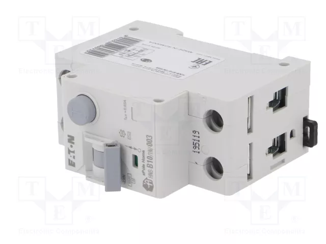 EATON ELECTRIC HNB-B10/1N/003 RCBO 10A 30mA 230VAC 1+N