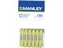 Manley Estuche de 12 Ceras Verde Amarillento n.22