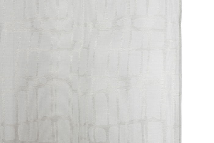 DKD Home Decor Cortina Niza Urban Beige Poliester Jacquard 260 x 140 cm (2 Unidades)