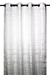 DKD Home Decor Cortina Jacquard Beige 140x260 cm