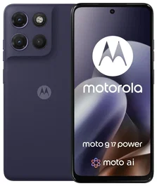 Motorola G17 Power 8/256GB Evening Blue, pantalla 6.72" LTPS, 50MP+5MP, NFC, Android 15