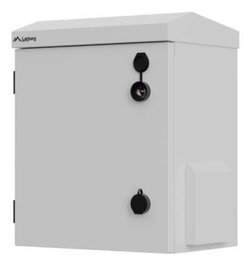 Lanberg WAH1-3240-00S Armario Rack Mural 10 3U Gris IP55