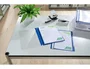 LEITZ Dosier Fastener PVC A4 Azul con Tarjetero (Set de 25)