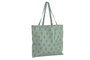 DKD Home Decor Bolsa Tropical Boho Verde Azul 9 x 35 x 45 cm (6 Unidades)