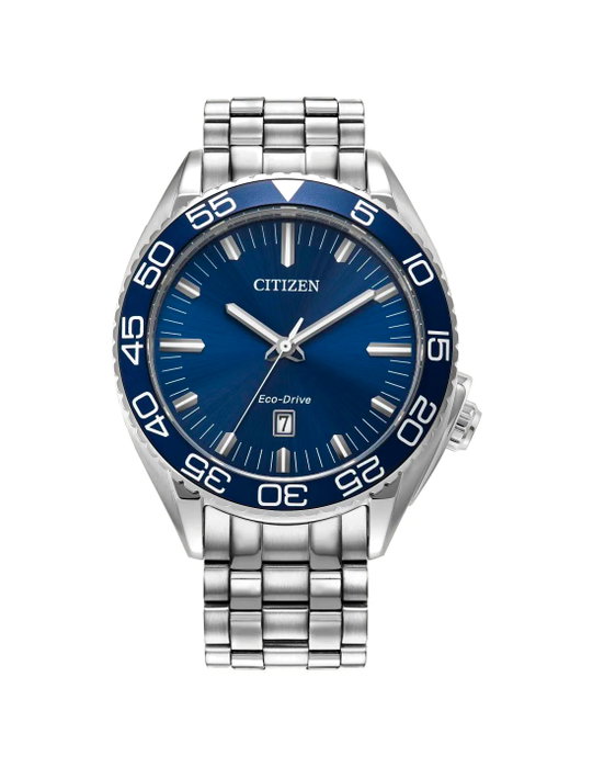 Citizen AW1770-53L con esfera azul y correa de acero Citizen AW1770-53L con esfera azul y correa de acero