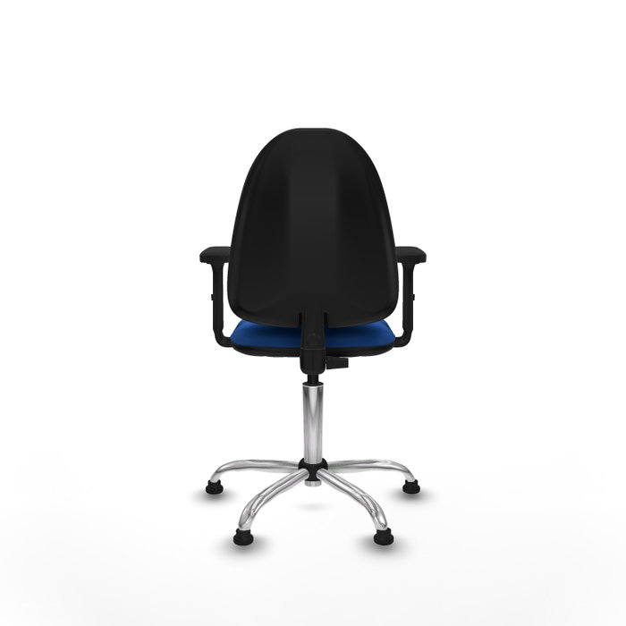 PIQUERAS Y CRESPO Silla de oficina Aýna Azul con Brazos 2D