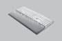 Razer Pro Type Ultra (RZ03-04110100-R3M1) Teclado Inalámbrico y Cable, Interruptor Mecánico, QWERTY, Inglés EE.UU., Plata/Blanco