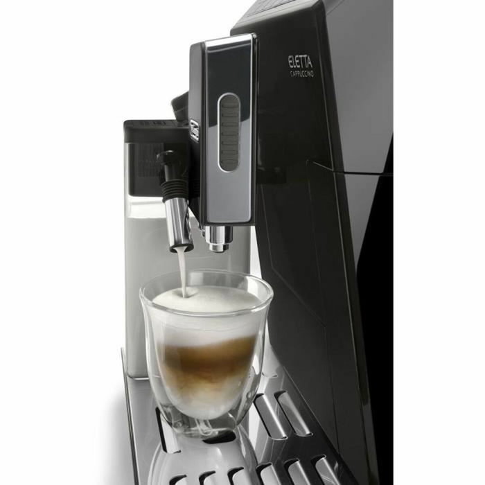 Delonghi ECAM 44.660.B Cafetera con molinillo, 400 g de granos, Negra