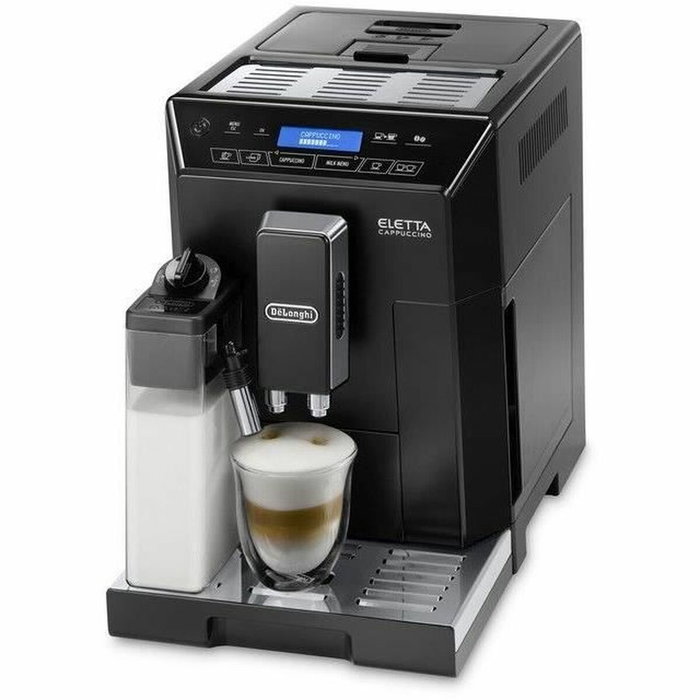 Delonghi ECAM 44.660.B Cafetera con molinillo, 400 g de granos, Negra