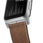 Nomad Nomad Strap Modern Lthr. Brown Connect. Silver 46/49mm