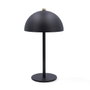 Vinthera Lámpara Metal Inalámbrica Nora Negro 10x27 cm Tulipa 15 cm