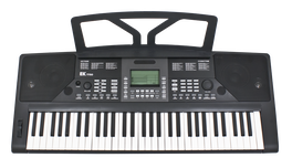 Teclado Ek de 61 Teclas Negro Ekt750