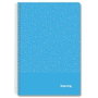 IMPREX Set de 4 Cuadernos Espiral Tapa PP Folio 80H 90gr Azul