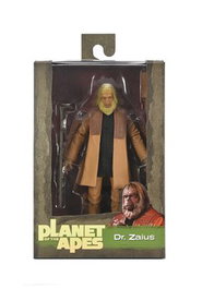 NECA Figura Dr. Zauis El Planeta de los Simios 18cm Articulada con Accesorios de la Película de 1968