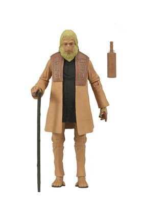 NECA Figura Dr. Zauis El Planeta de los Simios 18cm Articulada con Accesorios de la Película de 1968