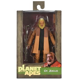 NECA Figura Dr. Zauis El Planeta de los Simios 18cm Articulada con Accesorios de la Película de 1968