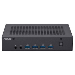 ASUS ExpertCenter PN43-SN100AD Mini PC, Intel N100, 4GB RAM DDR4, 128GB SSD M.2 NVMe, Windows 11 Pro, Wi-Fi 6E, Negro