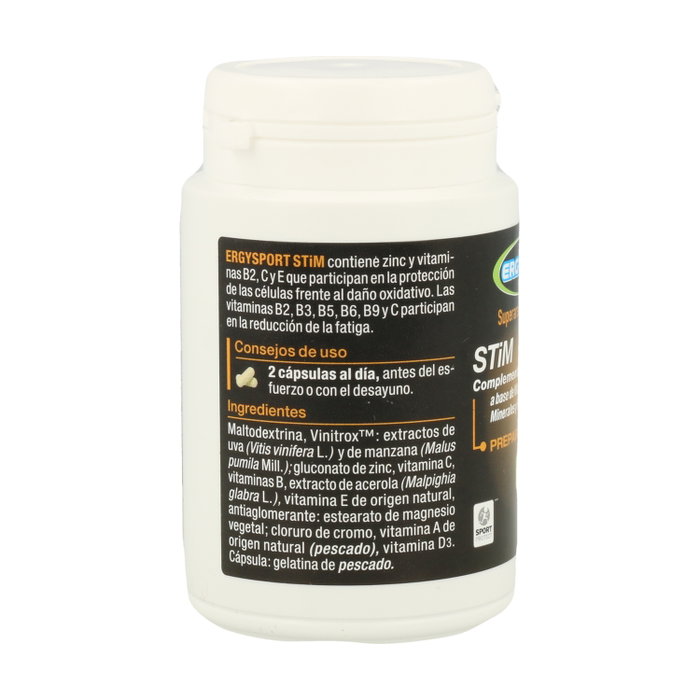 Nutergia Ergysport Stim 60 cápsulas Nutergia Ergysport Stim 60 cápsulas