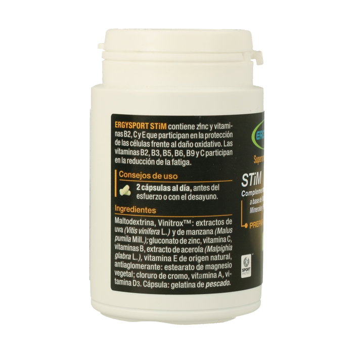 Nutergia Ergysport Stim 60 cápsulas Nutergia Ergysport Stim 60 cápsulas