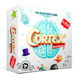 Asmodee Cortex 3 Challenge Cmcoch03 Juego de mesa para niños y adultos +8 años, estimula memoria, razonamiento y agilidad visual