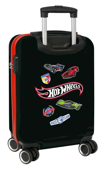 Safta Trolley Cabina 20" Hot Wheels 34,5x55x20 Cm