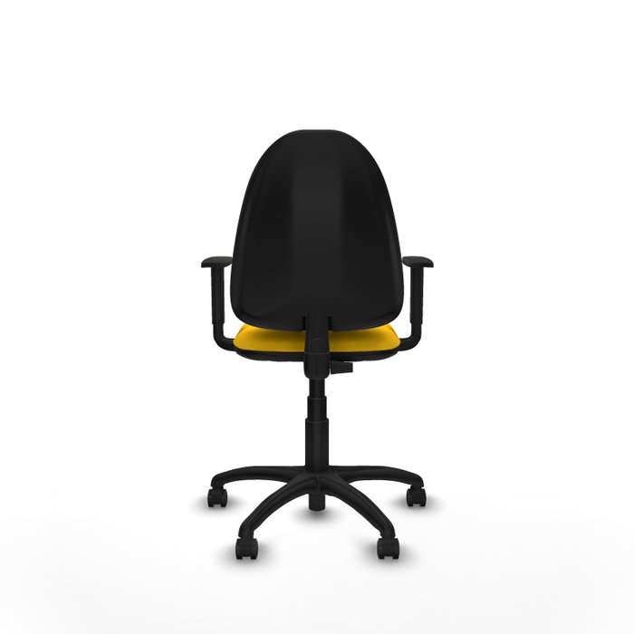 PIQUERAS Y CRESPO Silla de oficina Aýna con Brazos 1D y Tela Amarilla PIQUERAS Y CRESPO Silla de oficina Aýna con Brazos 1D y Tela Amarilla