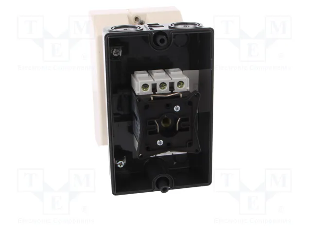 SCHNEIDER ELECTRIC Seccionador principal de seguridad TeSys VARIO 3 polos 16A IP65 SCHNEIDER ELECTRIC Seccionador principal de seguridad TeSys VARIO 3 polos 16A IP65