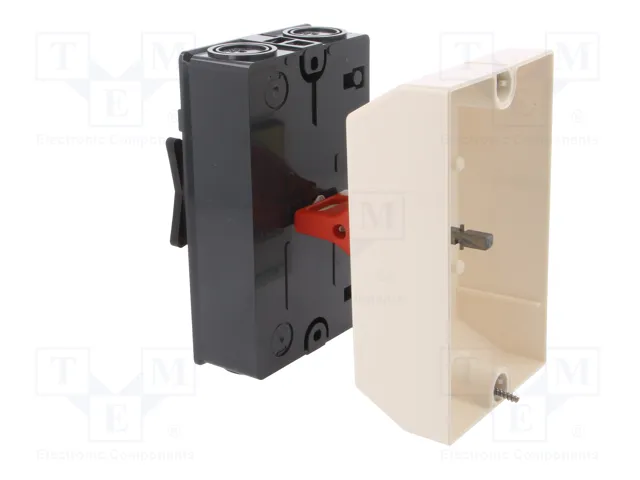 SCHNEIDER ELECTRIC Seccionador principal de seguridad TeSys VARIO 3 polos 16A IP65 SCHNEIDER ELECTRIC Seccionador principal de seguridad TeSys VARIO 3 polos 16A IP65