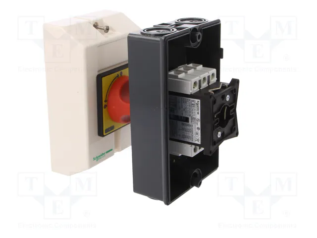 SCHNEIDER ELECTRIC Seccionador principal de seguridad TeSys VARIO 3 polos 16A IP65 SCHNEIDER ELECTRIC Seccionador principal de seguridad TeSys VARIO 3 polos 16A IP65